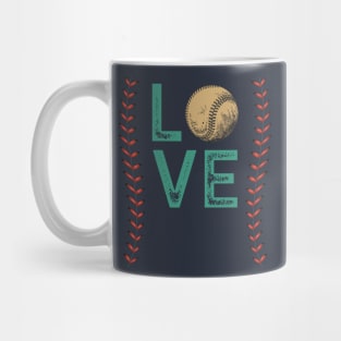 love baseball Mug